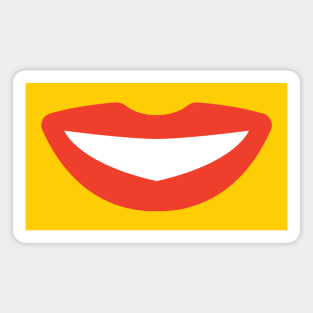 Mini Smiling Lips Magnet